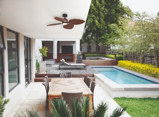 KINGSTON DC 50″ SMART CEILING FAN WITH WIFI REMOTE CONTROL + LED LIGHT