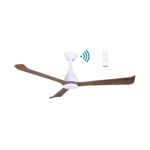 POLO DC 52" SMART CEILING FAN WITH WIFI REMOTE CONTROL + LED LIGHT | TIMBER