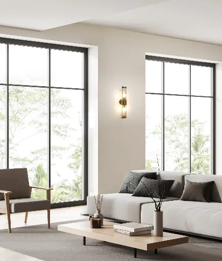 [TIEMPO1] FRANZ1 WALL LIGHT ANTIQUE BRASS