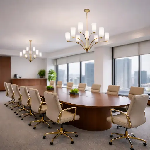 BREVAN 9 LIGHT PENDANT