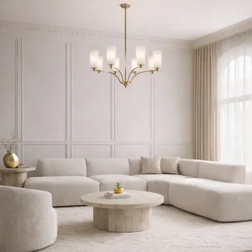 BREVAN 8 LIGHT PENDANT