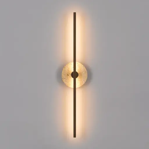 RIMINI BLACK WALL LIGHT