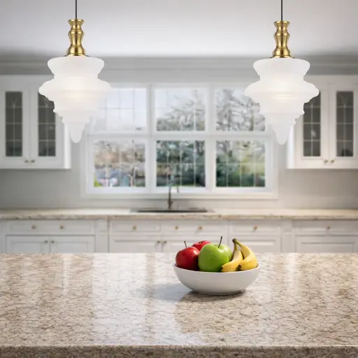 [PRIVAS PE28-AGFR] PRIVAS 28CM PENDANT LIGHT 