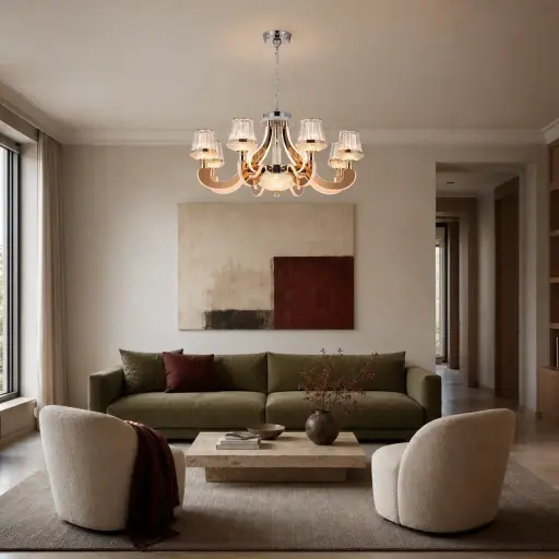 COGNAC 8 LED PENDANT LIGHT